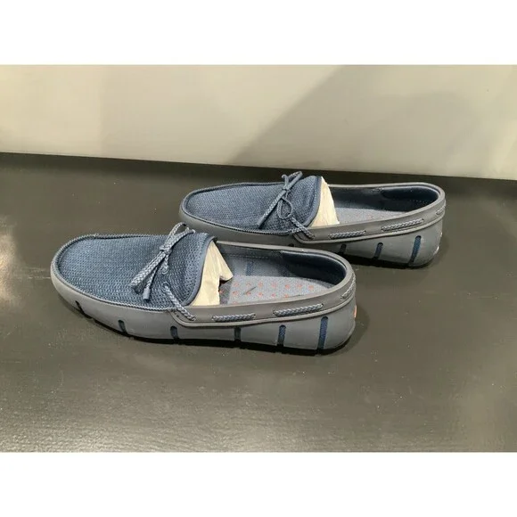 SWIMS MEN'S BRAIDED LACE LOAFER Size 11.5 - Picture 2 of 6